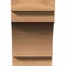 Ekena Millwork Mediterranean Smooth Rafter Tail, Western Red Cedar, 3 1/2"W x 6"H x 12"L RFT04X06X12MED00SWR - alternate 4